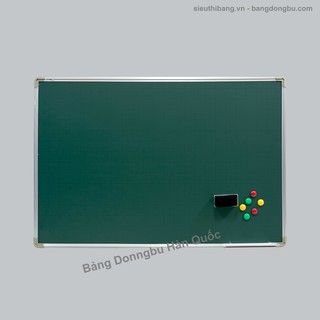 Bảng từ xanh hàn quốc viết phấn, kt 0.8x1.2m