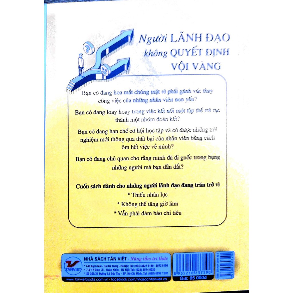 Sách - Người Lãnh Đạo Không Quyết Định Vội Vàng
