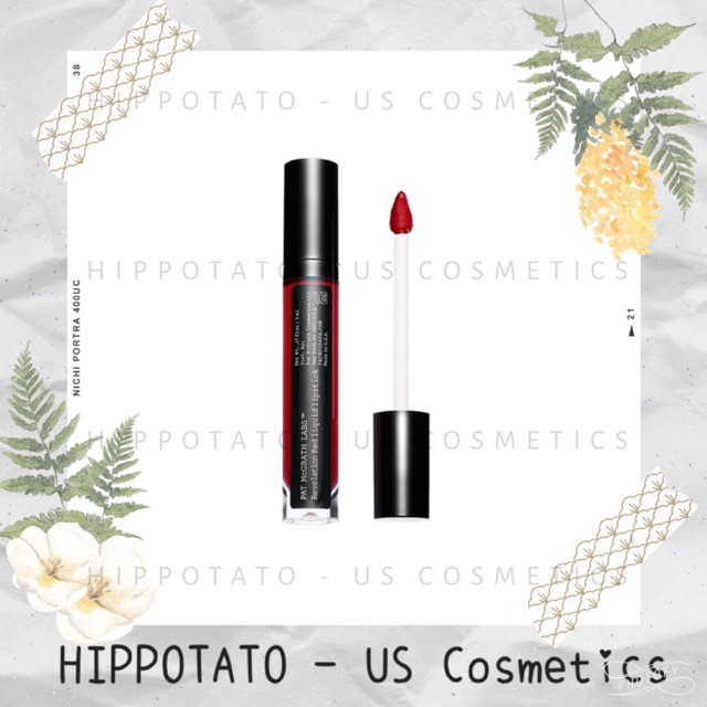 🌹 Pat McGrath Labs LiquiLUST 007 Liquid Lipstick màu Revelation Red - Son kem lỳ - Fullsize