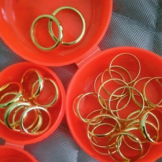 Combo 10 nhẫn mạ vàng 24k cao cấp