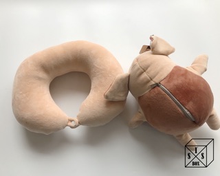 Gối cổ hạt xốp hình thú