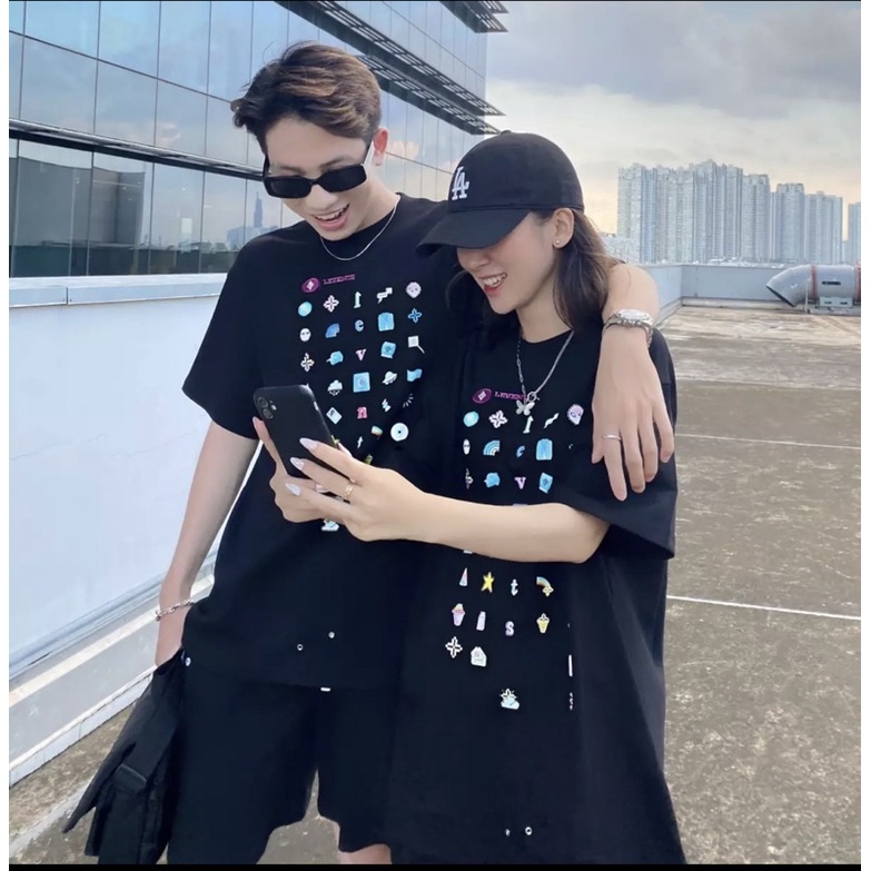 Áo thun LEVENTS Internetlove Pixel tee local brand Levent nam nữ unisex form rộng cao cấp