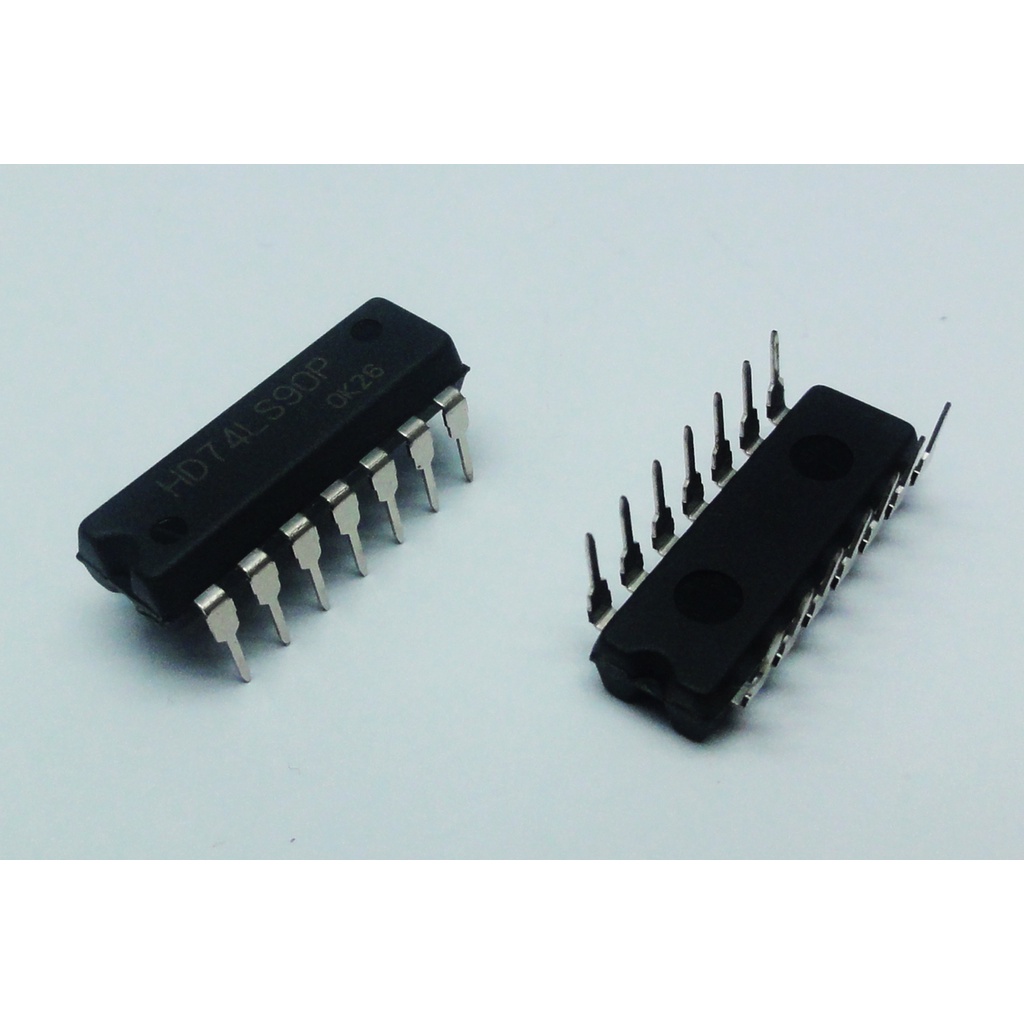IC số HD74LS90P  / DIP-14 / 4-bit Binary Counter / Linh Kiện Điện Tử