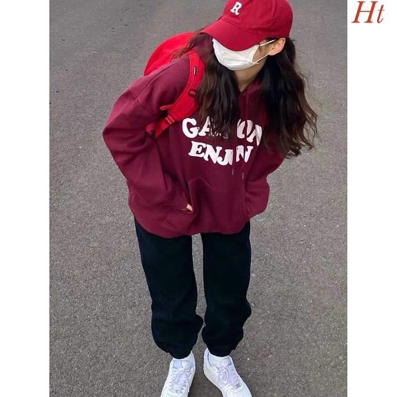 Bộ nỉ áo mũ Cotton Gation H2B445