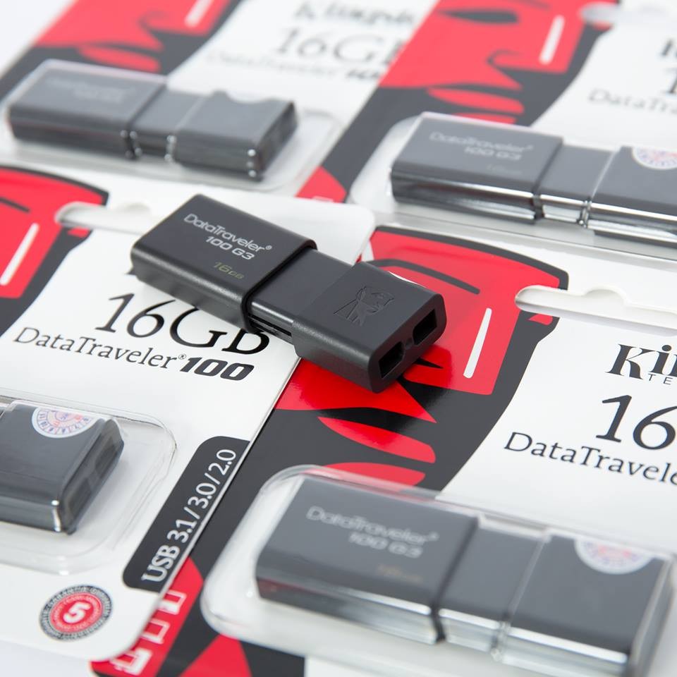 USB 16G Kingston DT100G3/16GBFR Tốc độ 3.0 | BigBuy360 - bigbuy360.vn