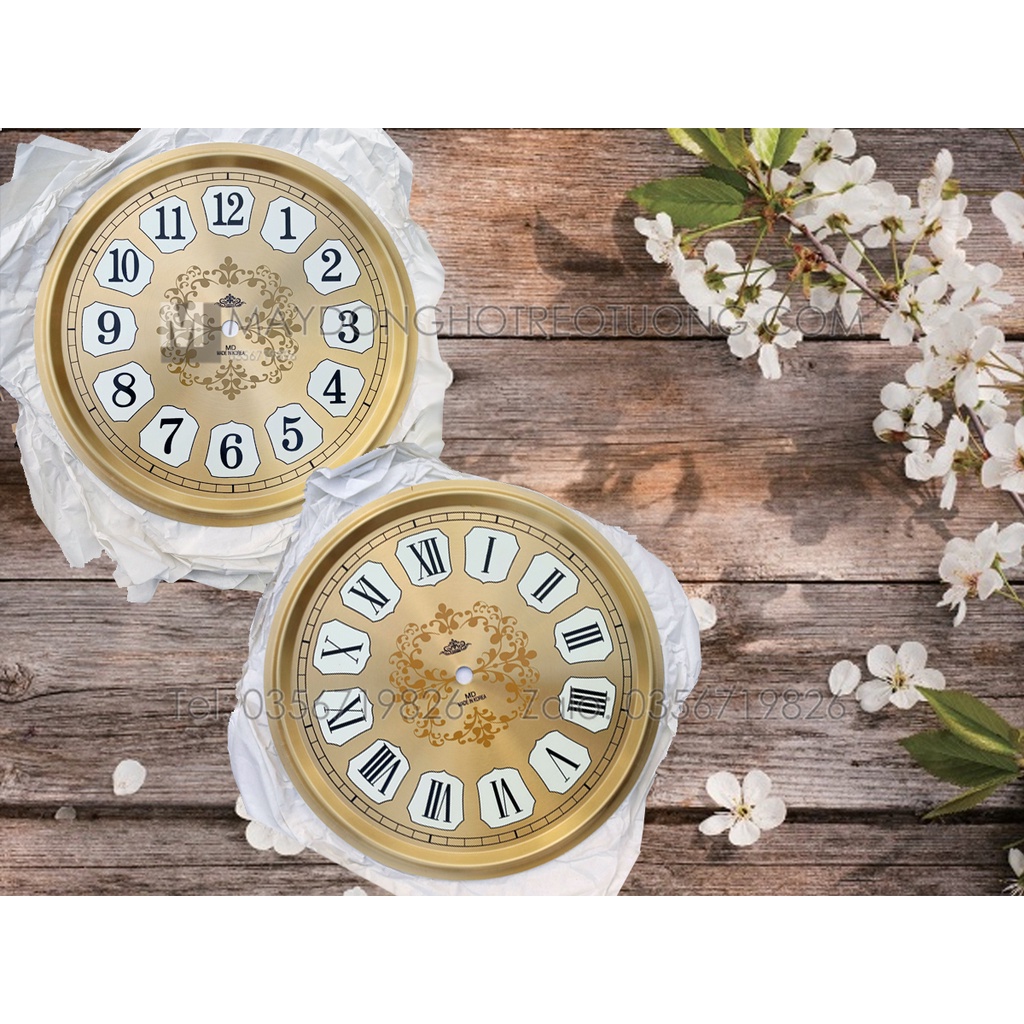 Mặt đồng hồ nhôm Kích thước 23,5cm