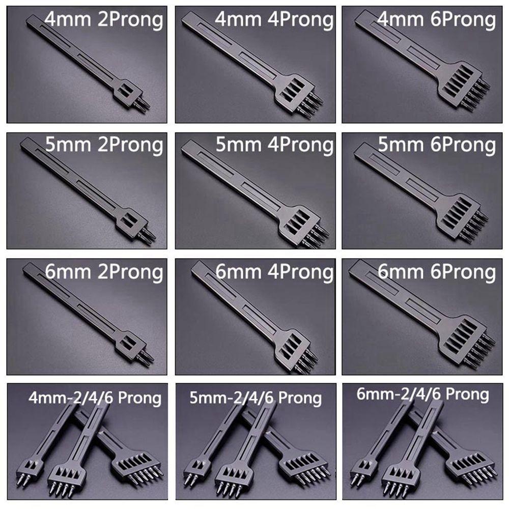 Dụng Cụ Đục Lỗ Thắt Lưng Da Bò Bằng Hợp Kim Thép Kết Cấu Da Bò AUGUSTINA DIY