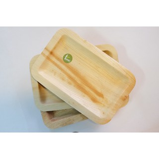 Khay chữ nhật mo cau- gói 10 chiếc