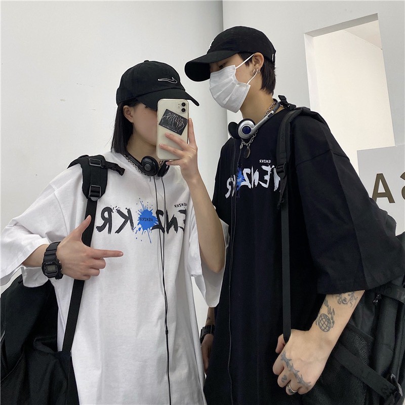 Áo thun tay lỡ Unisex NEKOSG, áo phông form rộng ATL157