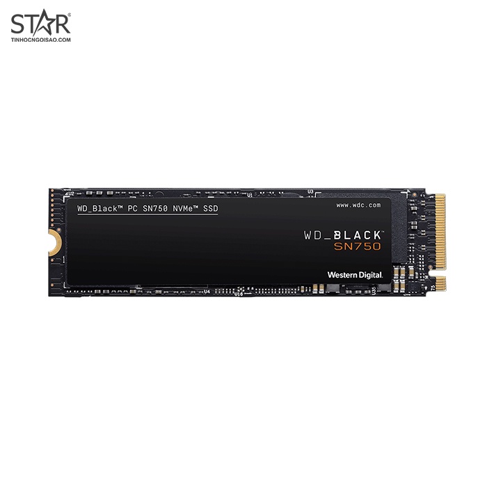 Ổ cứng SSD Western Black 1T SN750 PCIe M.2 NVMe Gen3x4 (WDS100T3X0C)