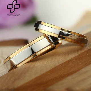 Nhẫn cặp đôi bằng thép titan