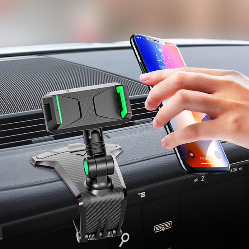 Giá đỡ điện thoại trên ô tô có biển số đỗ xe Xoay 360 độ Vị trí một tay Phổ biến cho điện thoại thông minh 3-7 inch | BigBuy360 - bigbuy360.vn