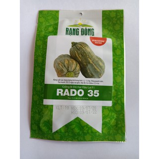Hạt giống bí đỏ hạt đậu Rạng Đông