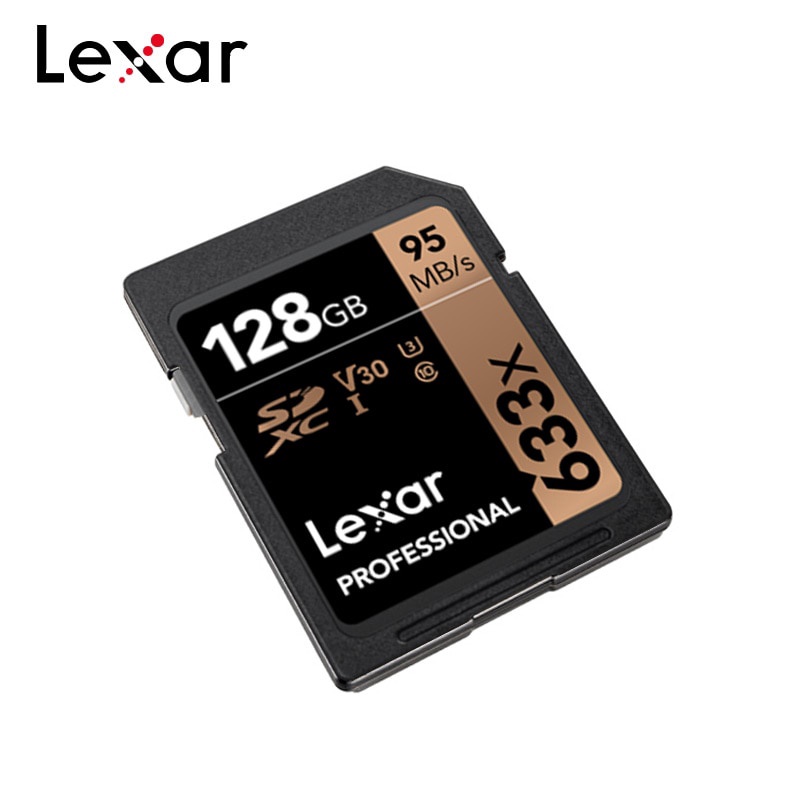 Card lexar 633x sd class 10 uhs-i 32gb 16gb Tốc Độ Cao 95m / s v30 64gb 128gb + Quà Tặng