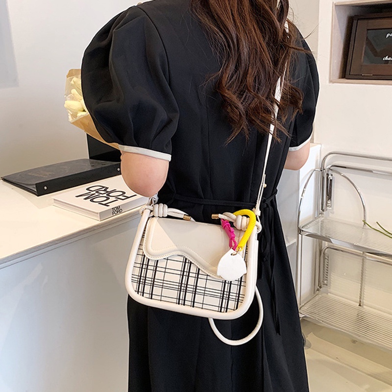 Túi Đeo Chéo Hình Vuông Nhỏ Phong Cách Hàn Quốc Cho Nữ