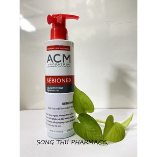ACM SEBIONEX CLEANSING GEL – GEL RỬA MẶT DÀNH CHO DA DẦU, MỤN
