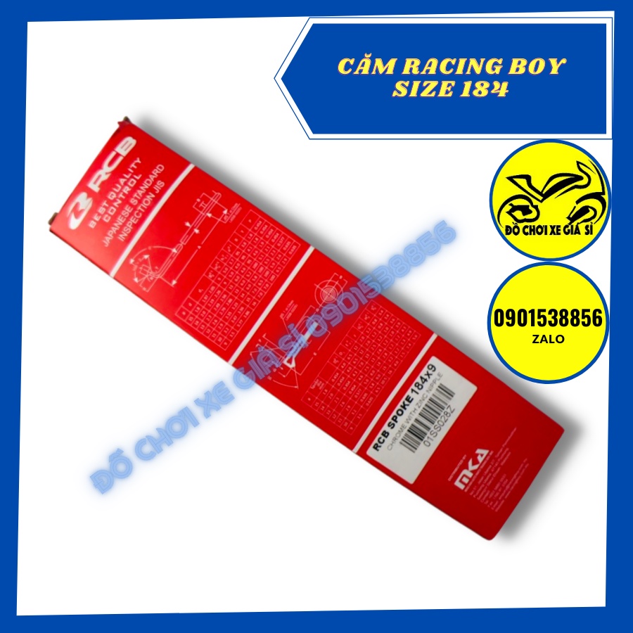 Căm Racing Boy  size 149 / 157 / 184 siêu bóng