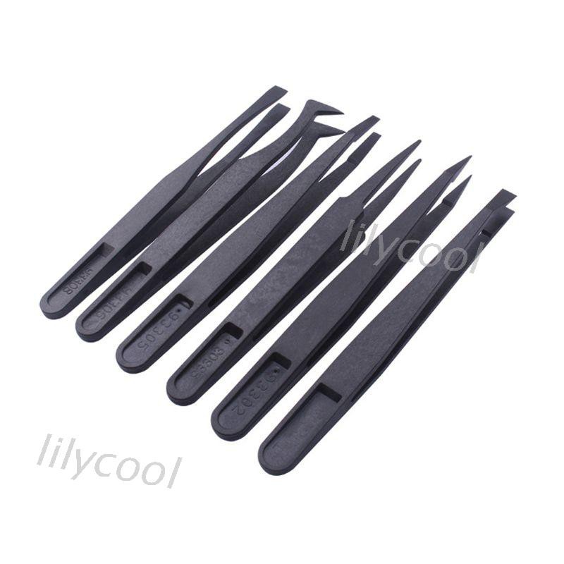 Set 1 Nhíp Nhựa Chống Tĩnh Điện Dùng Để Sửa Chữa Điện Thoại