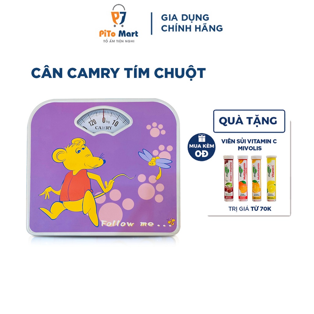 Cân sức khoẻ cơ học Camry cho bé nhập khẩu phân phối chính hãng