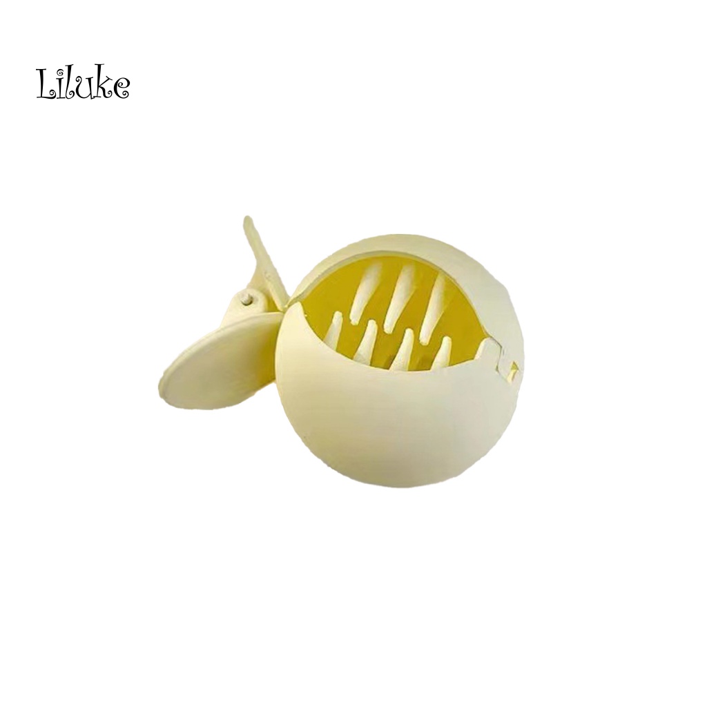 Kẹp Tóc Hợp Kim Màu Trơn Kiểu Dáng Dễ Thương Cho Nữ