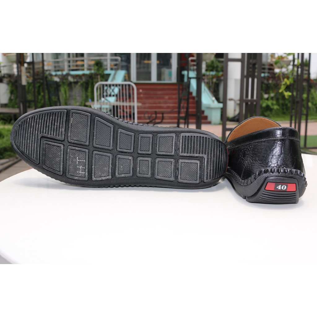 giày lười nam da bò TRƠN TILANO