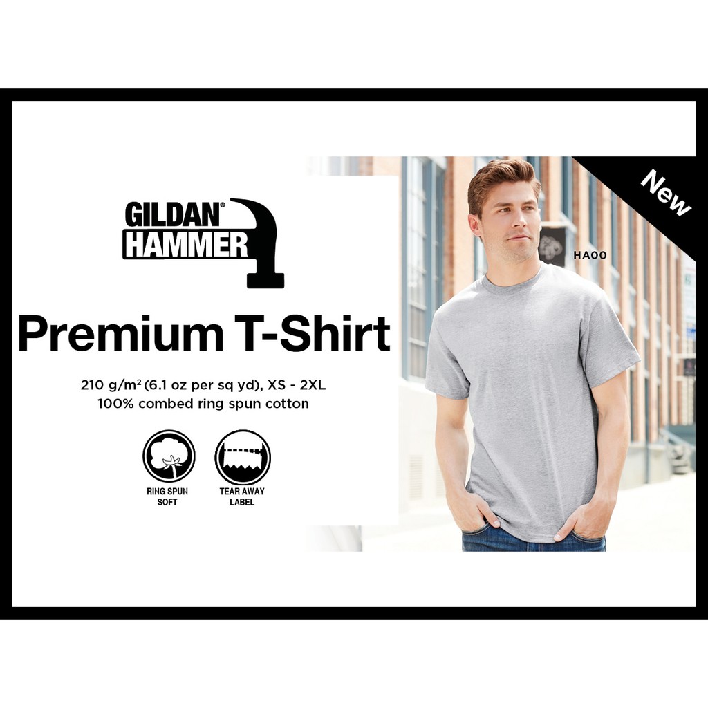 ÁO PHÔNG GILDAN HAMMER COTTON 100% US