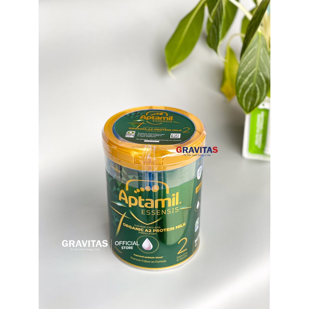 Sữa Aptamil Essensis Organic Số 1 900g Úc Cao Cấp