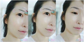 Bộ 3 khuôn kẻ chân mày Hàn quốc