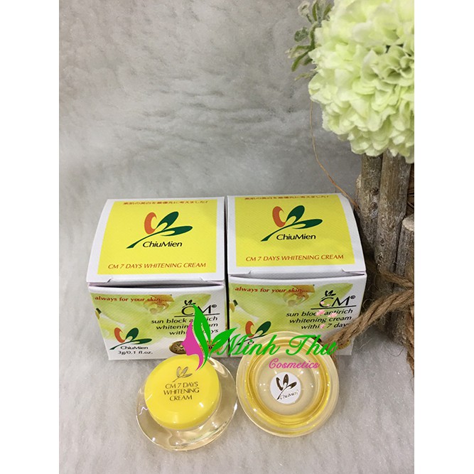 (Chính hãng) Kem CM mini dưỡng da, ngừa mụn, chống lão hoá CM ChiuMien sun block mini