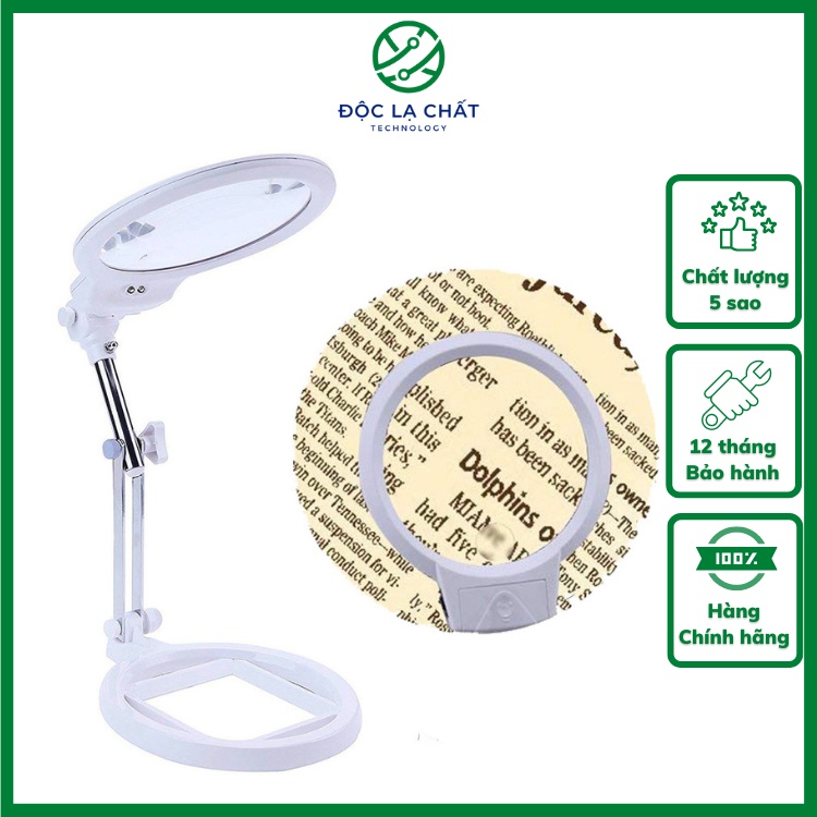 Kính lúp 3B-1A để bàn nhỏ gọn, tiện lợi và có võ