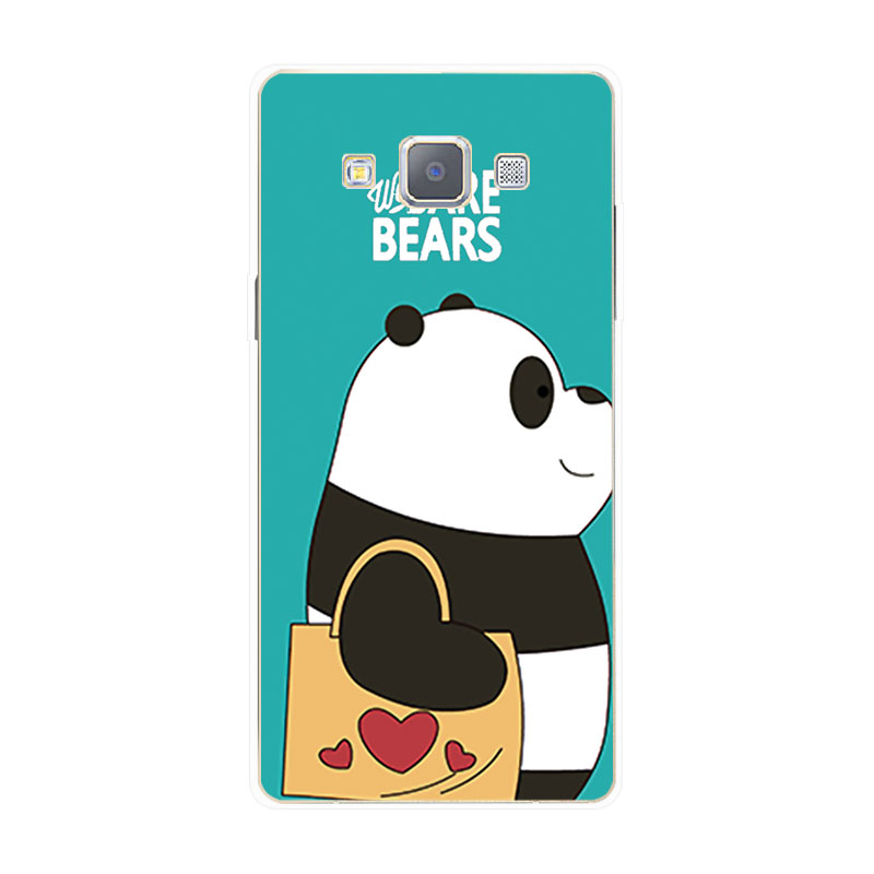 Ốp lưng TPU mềm in hình We Bare Bears 2 cho Samsung A3 A5 A7 2015