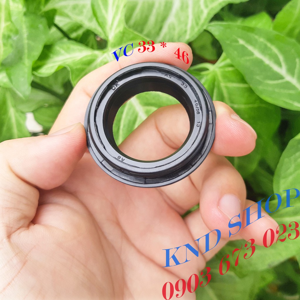 Phốt chụp bụi VC 33*46 cho phuộc trước cho Honda SH VN, Attila,...phụ tùng xe máy loại vòng đệm cao su | KND Shops