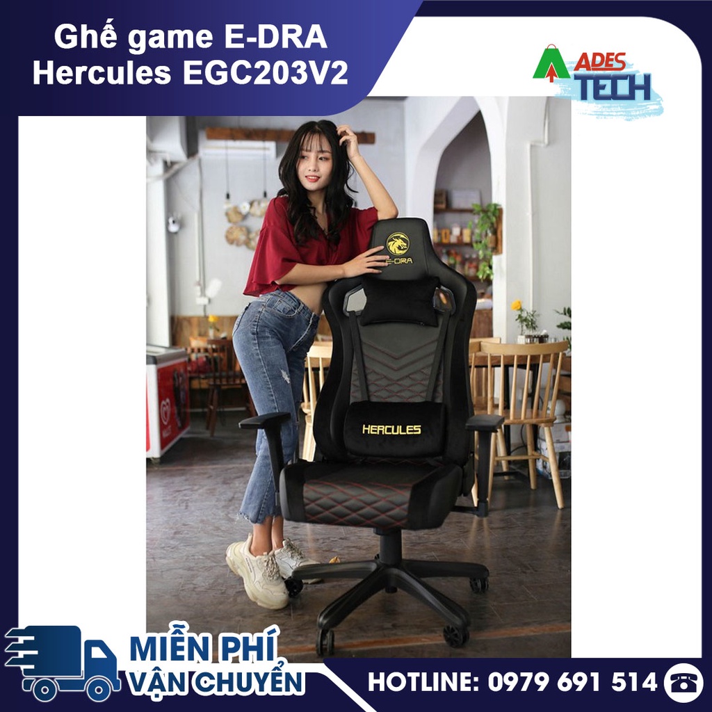 Ghế gaming EDRA Hercules EGC203 V2 Siêu bền Siêu hiện đại