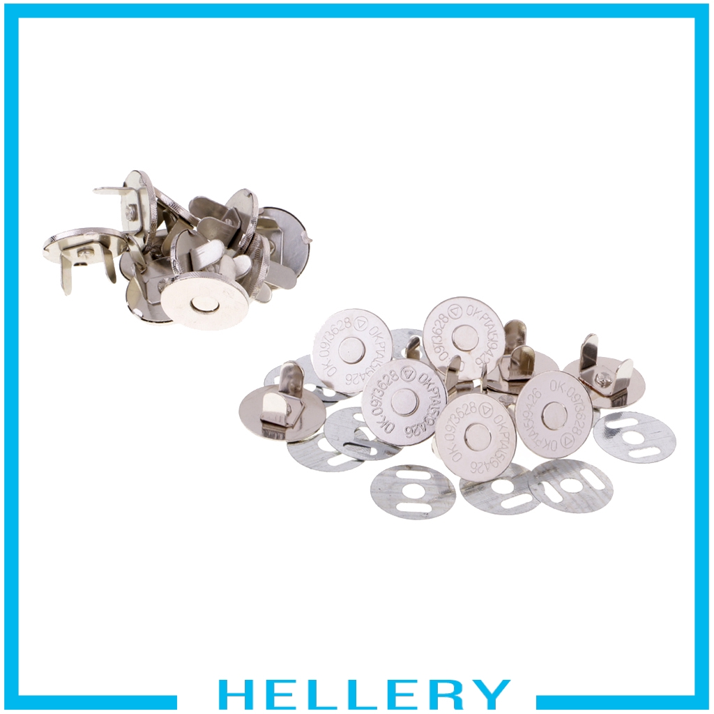 Set 10 Nút Bấm Từ Tính Chuyên Dụng Cho Túi Xách DIY