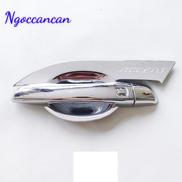 Ốp Tay Nắm Cửa Xe Hyundai Accent 2018-2020 Mạ Crom
