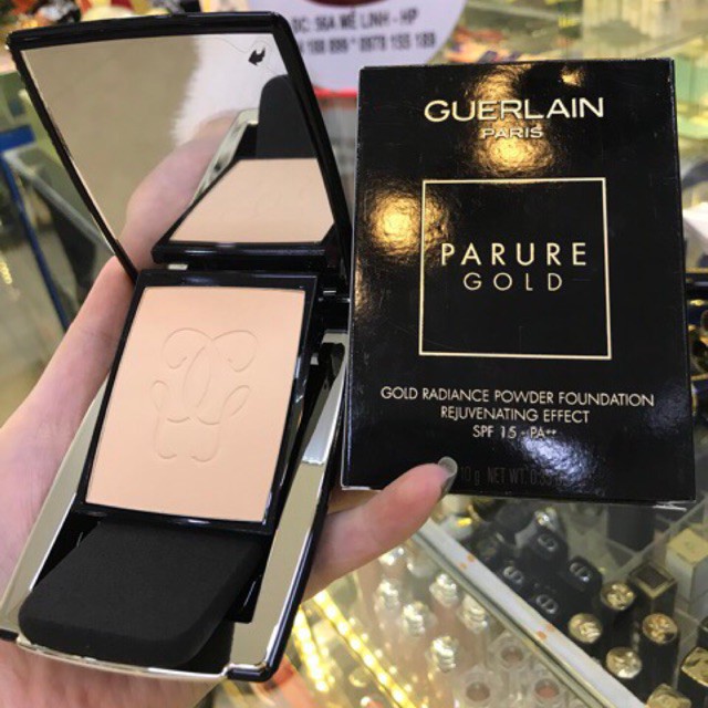 Phấn phủ GUERLAIN Parure Gold Powder Foundation Tone 02 Clair | BigBuy360 - bigbuy360.vn