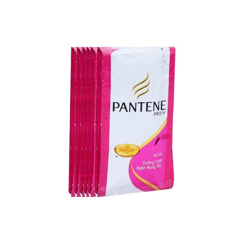 Dây 12 gói dầu gội Pantene ngăn rụng tóc