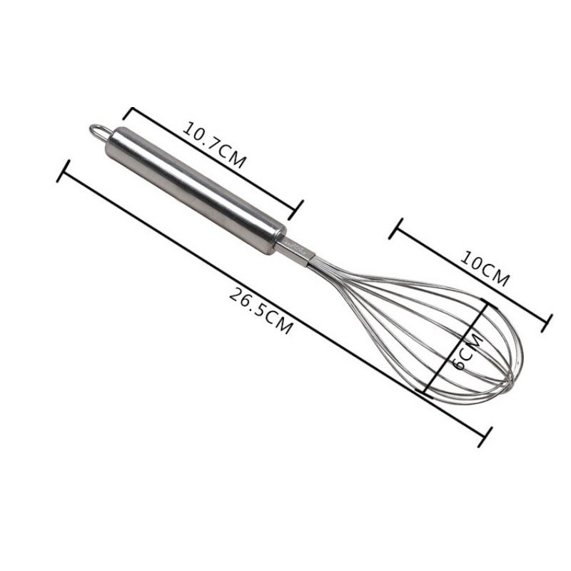 Phới lồng đánh trứng inox