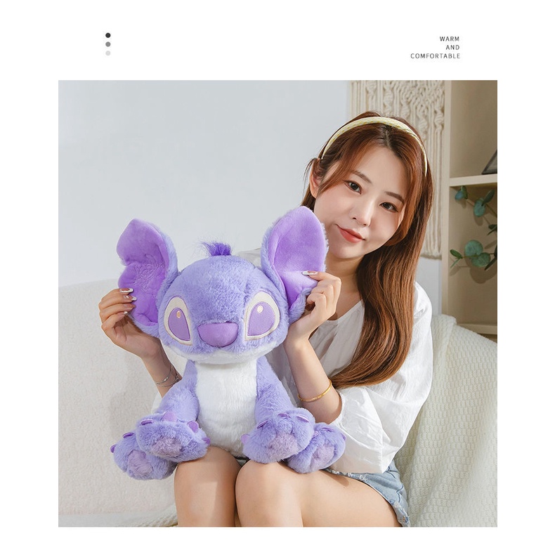 Thú Nhồi Bông Hình Nhân Vật Stitch Disney Xinh Xắn 100%