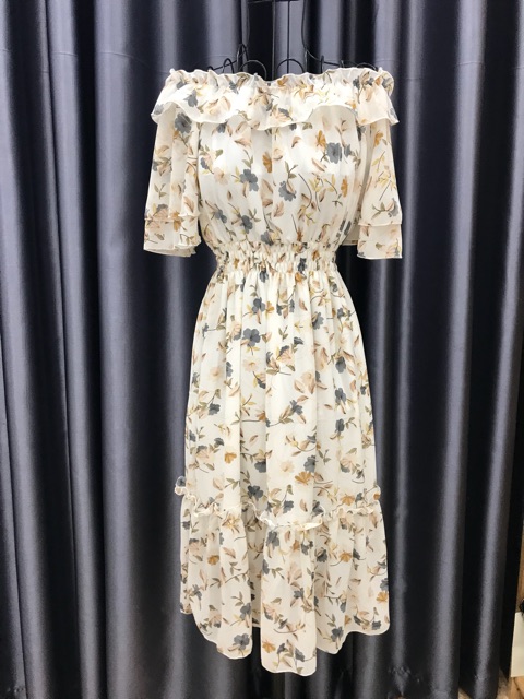 ĐẦM MAXI TAY CÁNH TIÊN 2 TẦNG (nhiều màu Khách đặt hàng ib shop check hàng còn-hết nhé) | BigBuy360 - bigbuy360.vn