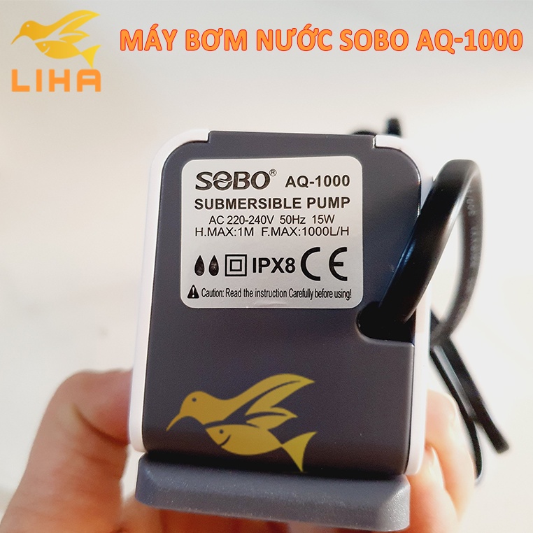 Máy Bơm Hút Cặn Sobo AQ-500 AQ1000 AQ1500 - Bơm Nước Bể Cá