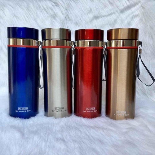 Bình giữ nhiệt , 1000ml, inox 304 cao cấp my water cup kèm lưới lọc và dây treo giữ nhiệt đến 12 tiếng tiện lợi