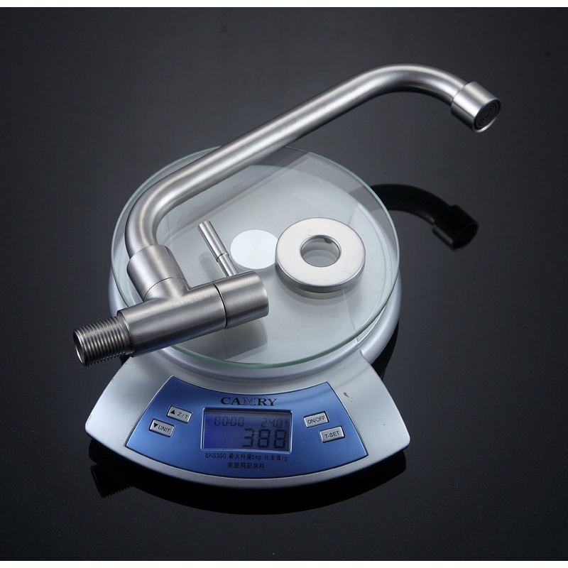 Vòi nước gắn tường BAOKEMO BKM1043 bằng thép không gỉ