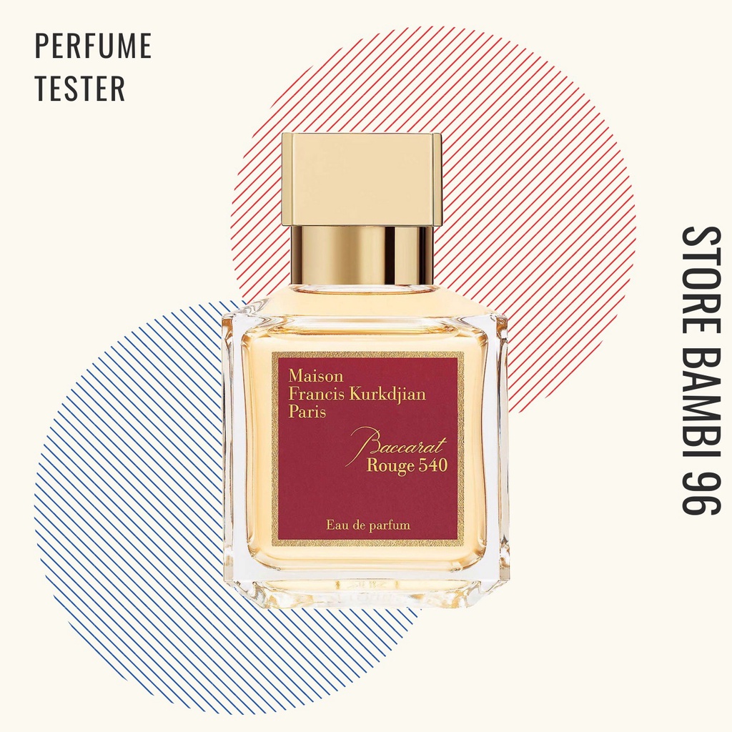 💖 𝘽𝘼𝙈𝘽𝙄 💖 Mẫu thử nước hoa mfk bacarat 540 edp 10ml dạng xịt.