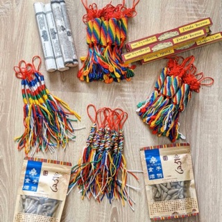 Dây ngũ sắc/chỉ ngũ sắc Tây Tạng