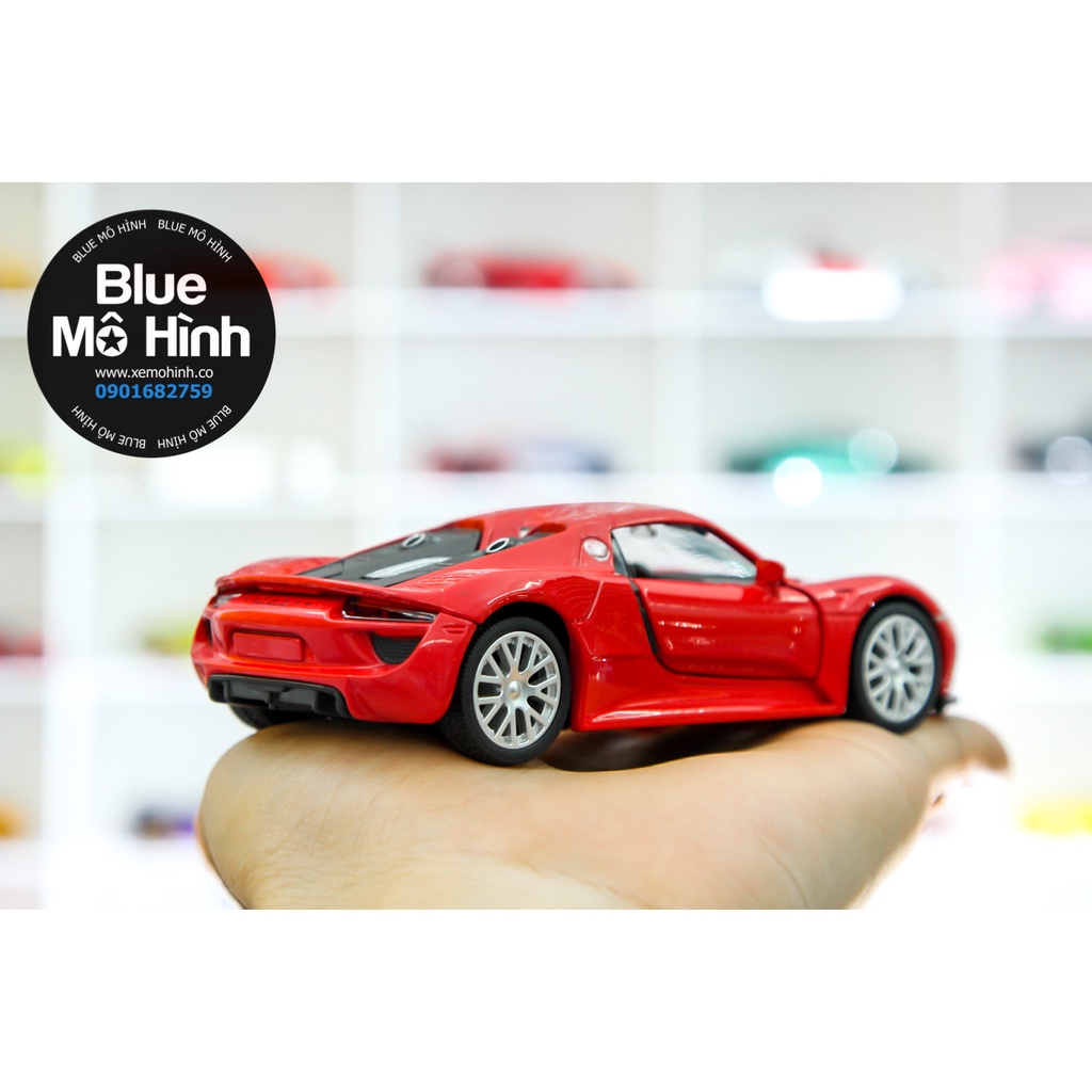 Blue mô hình | Mô hình xe Porsche 918 Spyder 1:36