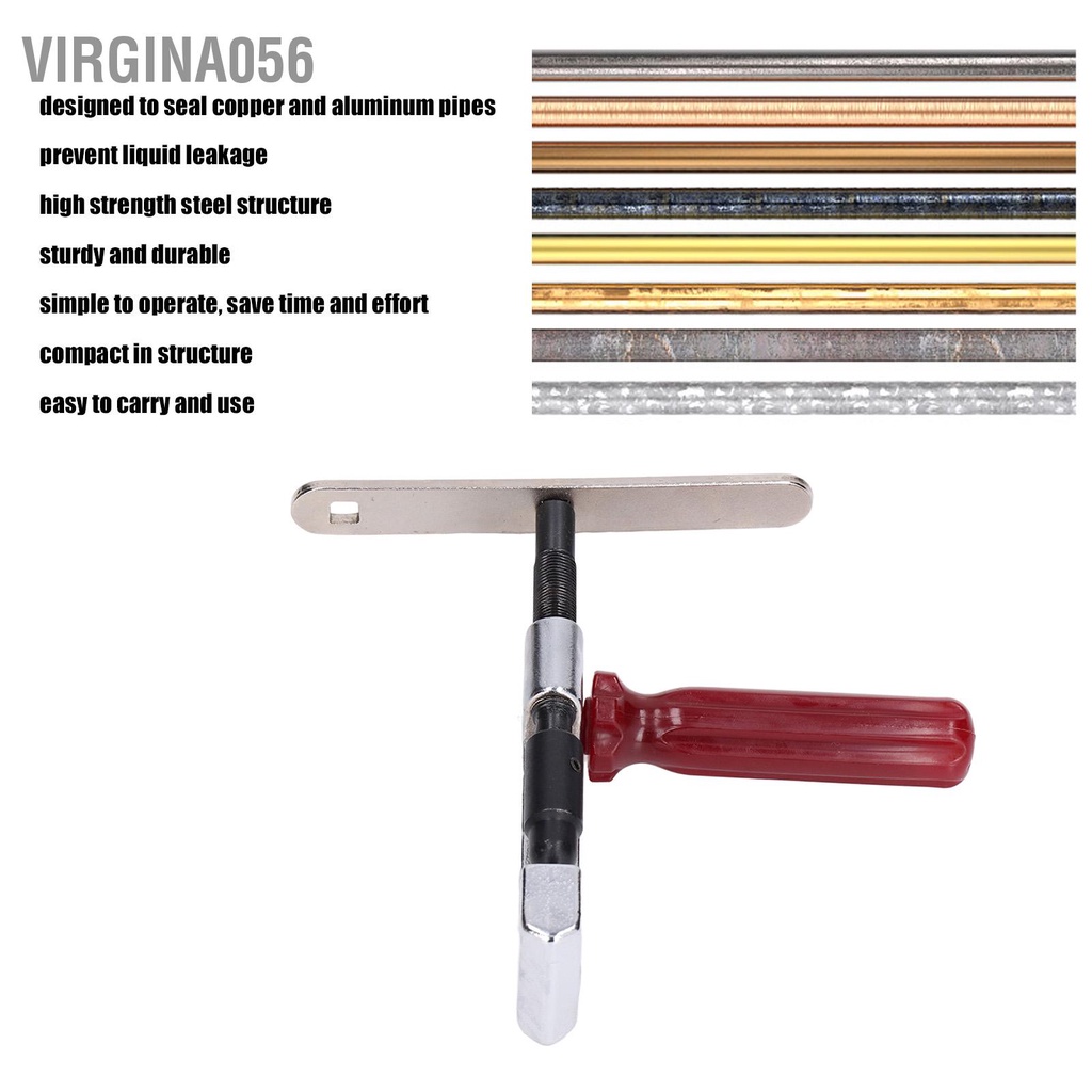 Virgina056 Kìm niêm phong ống đồng Độ bền cao nhôm di động chống rò rỉ
