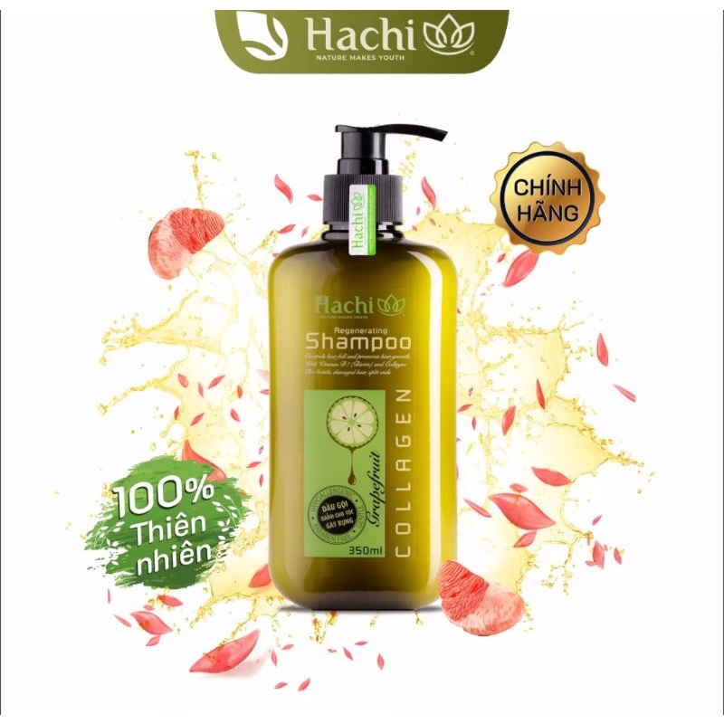 DẦU GỘI HACHI CHIẾT XUẤT BƯỞI DÀNH CHO TÓC GÃY RỤNG, KHÔ XƠ SIÊU RẺ