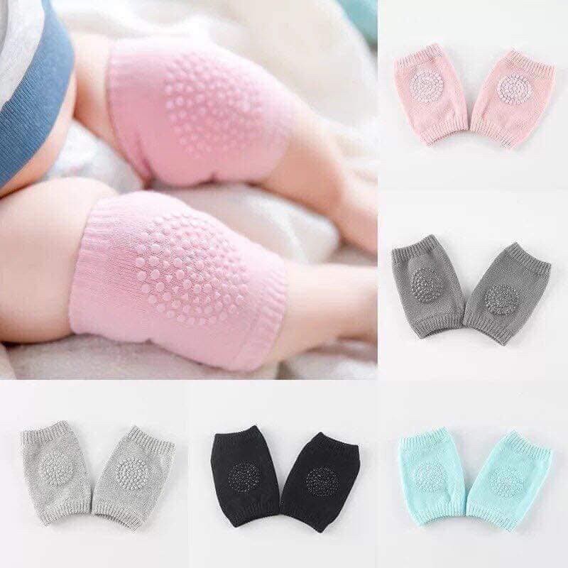 (Mua 3 Tặng 1) 1 Đôi Bịt Gối Tập Bò Cho Bé - Vải Bông Mềm Mại - Co Giãn Tốt