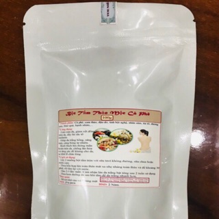 100g BỘT TẮM CÀ PHÊ THẢO MỘC TRẮNG DA HANDMADE